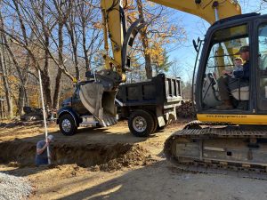 Land Clearing, hardscaping and construction site work serving New Hampshire
